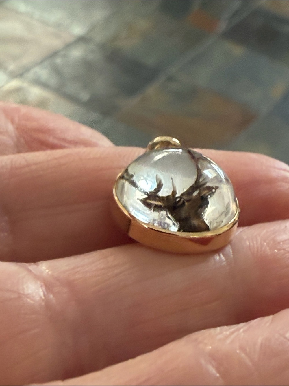 14 karat gold, Essex charm - Picture 3 of 6